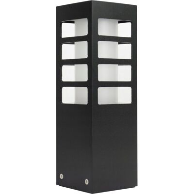 SU-MA RADO III Słupek ogrodowy E27 25cm IP54 czarny, aluminium SU-MA RADO III Słupek ogrodowy E27 25cm IP54 czarny, aluminium
