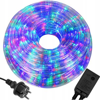Springos Wąż Świetlny Zewnętrzny 480 Led Lampki Ip44 20m Oświetlenie Multikolor Springos Wąż Świetlny Zewnętrzny 480 Led Lampki Ip44 20m Oświetlenie Multikolor
