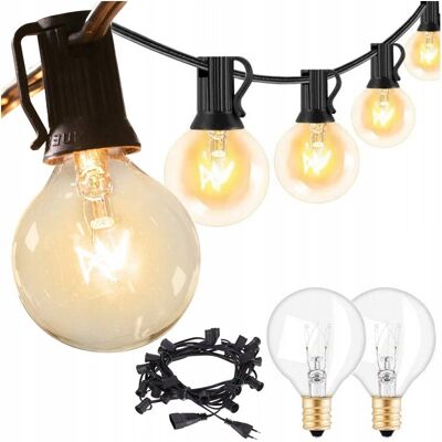 Inny producent Zewnętrzne Lampki Sieciowe do OGRODU Girlanda Sieciowa OGRODOWA 38 G40 30m Inny producent Zewnętrzne Lampki Sieciowe do OGRODU Girlanda Sieciowa OGRODOWA 38 G40 30m