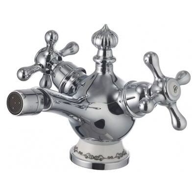 Blanco ART PLATINO Bateria bidetowa NIKOLAS chrom/porcelana NIK-BB.040C* Blanco ART PLATINO Bateria bidetowa NIKOLAS chrom/porcelana NIK-BB.040C*