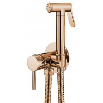 BATERIA BIDETOWA ZŁOTA RETRO REA LOOP ROSE GOLD BIDETTA PODTYNKOWA ŚCIENNA BATERIA BIDETOWA ZŁOTA RETRO REA LOOP ROSE GOLD BIDETTA PODTYNKOWA ŚCIENNA