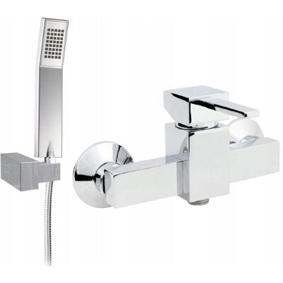 Hydroland Bateria Caro Natryskowa Z Wężem Natrys.L-150 - 663 Hydroland Bateria Caro Natryskowa Z Wężem Natrys.L-150 - 663