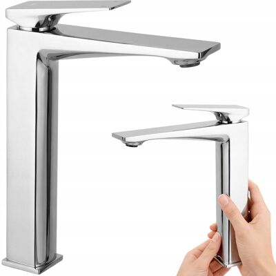 Bateria Nablatowa Umywalkowa Rea Prime Chrom Połysk Elegancka Stała Premium Bateria Nablatowa Umywalkowa Rea Prime Chrom Połysk Elegancka Stała Premium