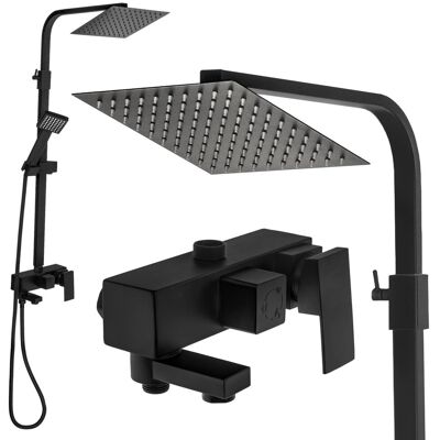 SY LED Lighting Europe Bateria Natryskowa Czarny Mat + Zestaw Prysznicowy Deszczownica VETTÄ SY LED Lighting Europe Bateria Natryskowa Czarny Mat + Zestaw Prysznicowy Deszczownica VETTÄ
