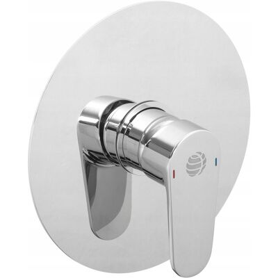Hydroland Bateria Natryskowa Podtynkowa 1-Funkcyjna Nero Chrom Hydroland Bateria Natryskowa Podtynkowa 1-Funkcyjna Nero Chrom