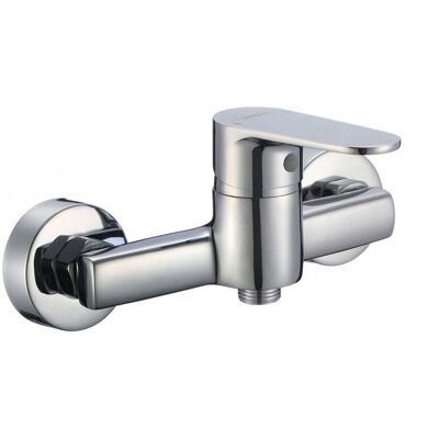 Hydroland Bateria natryskowa ścienna bez natrysku NERO chrom Hydroland Bateria natryskowa ścienna bez natrysku NERO chrom