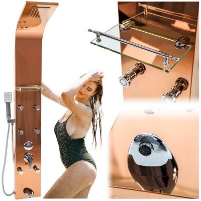 ZOLTA TRADE Bateria Panel Prysznicowy Rose Gold ZOLTA TRADE Bateria Panel Prysznicowy Rose Gold
