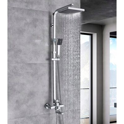 Inny producent Bateria prysznicowa PDS Premium Exclusive+ srebrny Inny producent Bateria prysznicowa PDS Premium Exclusive+ srebrny