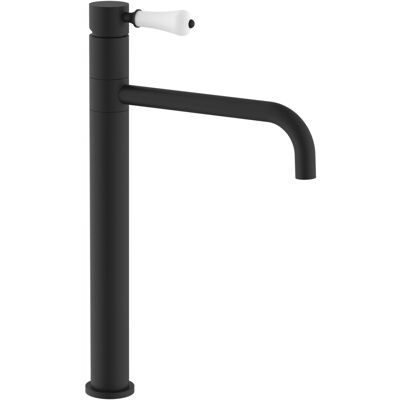 Bateria Umywalkowa Czarna Matowa Wysoka Stojąca SERRA BLACK Nowoczesna REA Bateria Umywalkowa Czarna Matowa Wysoka Stojąca SERRA BLACK Nowoczesna REA