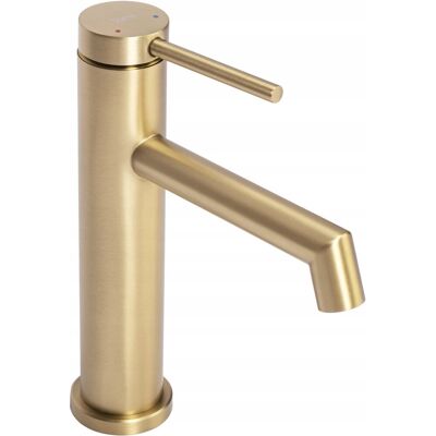 Bateria łazienkowa Rea FOSS Gold Low - Z powłoką PVD Bateria łazienkowa Rea FOSS Gold Low - Z powłoką PVD