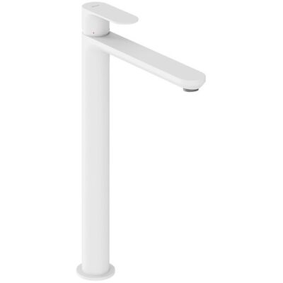Bateria umywalkowa Ravak stojąca Eleganta EL 015.10WV 335 mm bez korka biały mat 1szt Bateria umywalkowa Ravak stojąca Eleganta EL 015.10WV 335 mm bez korka biały mat 1szt