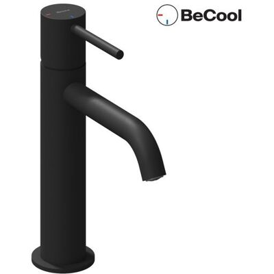 Bateria umywalkowa stojąca Ravak Espirit BeCool ES 012.21BLM 190 mm bez korka czarny mat 1szt Bateria umywalkowa stojąca Ravak Espirit BeCool ES 012.21BLM 190 mm bez korka czarny mat 1szt