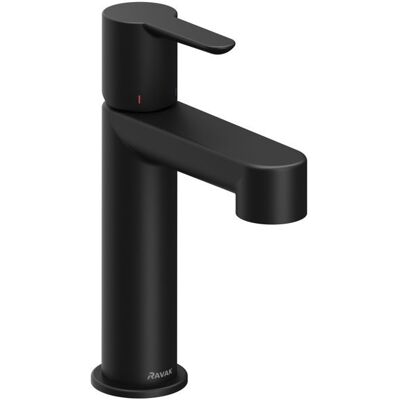Bateria umywalkowa stojąca Ravak Puri PU 014.00 190 mm bez korka czarna 1szt Bateria umywalkowa stojąca Ravak Puri PU 014.00 190 mm bez korka czarna 1szt