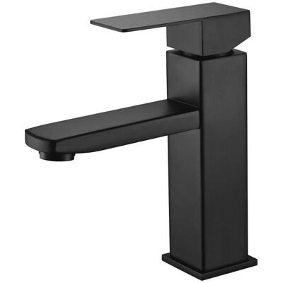Inny producent Bateria umywalkowa WEZER PRO1B-02-BLACK Inny producent Bateria umywalkowa WEZER PRO1B-02-BLACK