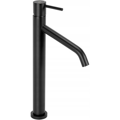 BATERIA UMYWALKOWA WYSOKA CZARNA REA LEVEL BLACK DŁUGA WYLEWKA 34,5 cm BATERIA UMYWALKOWA WYSOKA CZARNA REA LEVEL BLACK DŁUGA WYLEWKA 34,5 cm