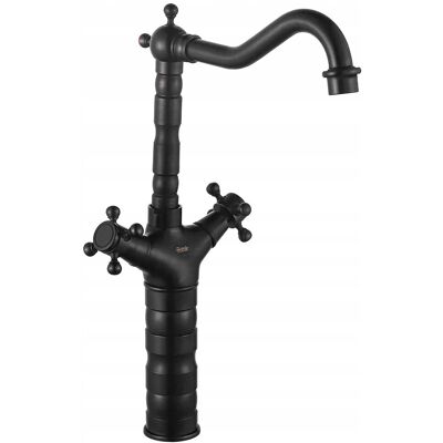 BATERIA UMYWALKOWA WYSOKA RUSTICO OLD BLACK CZARNA POSTARZANA RETRO REA BATERIA UMYWALKOWA WYSOKA RUSTICO OLD BLACK CZARNA POSTARZANA RETRO REA