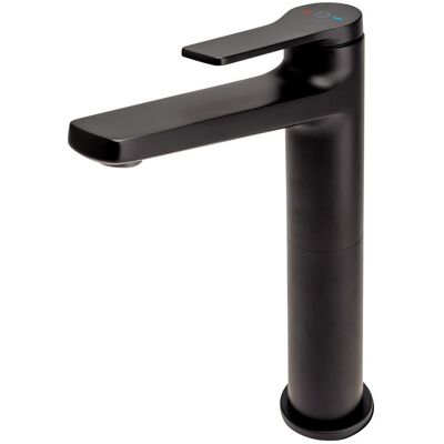 Bateria Umywalkowa Wysoka Z Korkiem Klik-Klak Fdesign Seppia Fd1-Spa-2L-22 Czarna Bateria Umywalkowa Wysoka Z Korkiem Klik-Klak Fdesign Seppia Fd1-Spa-2L-22 Czarna