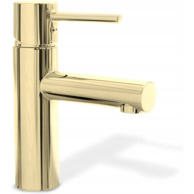BATERIA UMYWALKOWA ZŁOTA NISKA REA TESS GOLD 18,5 cm BŁYSZCZĄCA Z MOSIĄDZU BATERIA UMYWALKOWA ZŁOTA NISKA REA TESS GOLD 18,5 cm BŁYSZCZĄCA Z MOSIĄDZU