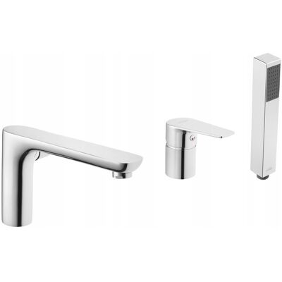 Bateria wannowa 3-otworowa INVENA DOKOS 9713 Bateria wannowa 3-otworowa INVENA DOKOS 9713
