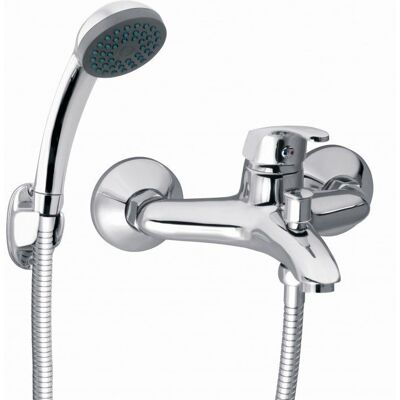 Ferro Bateria wannowa BASIC ścienna, chrom Ferro Bateria wannowa BASIC ścienna, chrom