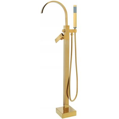 ROYAL Bateria wannowa podłogowa 6259 złota ROYAL Bateria wannowa podłogowa 6259 złota