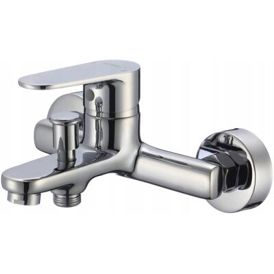 Hydroland Bateria wannowa ścienna Nero bez natrysku b801 Hydroland Bateria wannowa ścienna Nero bez natrysku b801