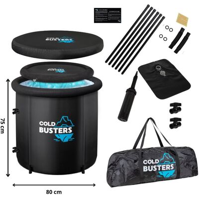 Beczka do Morsowania Regeneracji Wanna Lodowa Balia do morsowania Wanna do morsowania PRO+ 80*75cm COLD BUSTERS/COBUU Beczka do Morsowania Regeneracji Wanna Lodowa Balia do morsowania Wanna do morsowania PRO+ 80*75cm COLD BUSTERS/COBUU
