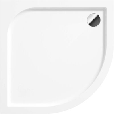 Brodzik półokrągły 80x80 płaski Deante CUBIC KTK 052B Brodzik półokrągły 80x80 płaski Deante CUBIC KTK 052B