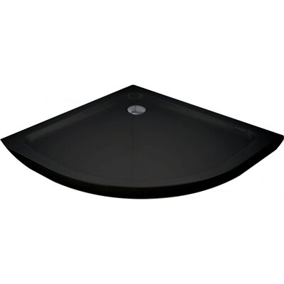 Brodzik półokrągły MEXEN Slim, czarny, 90 x 90 cm Brodzik półokrągły MEXEN Slim, czarny, 90 x 90 cm