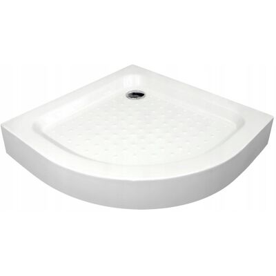 Kerra Brodzik prysznicowy półokrągły 90×90 z syfonem R 55 (15 CM) Kerra Brodzik prysznicowy półokrągły 90×90 z syfonem R 55 (15 CM)