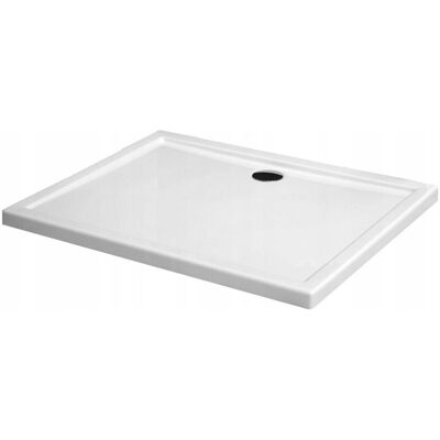 Durasan Brodzik prysznicowy slim polski niski 100x80x5,5cm prostokątny akryl biały Durasan Brodzik prysznicowy slim polski niski 100x80x5,5cm prostokątny akryl biały