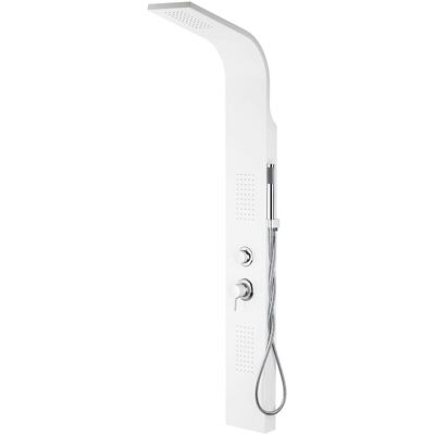 Inny producent Corsan Alto panel prysznicowy ścienny biały A-017MALTOBIAŁY Inny producent Corsan Alto panel prysznicowy ścienny biały A-017MALTOBIAŁY