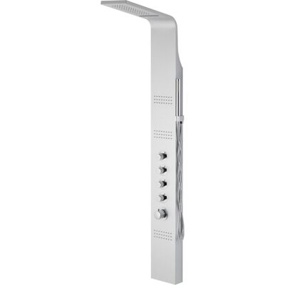 Inny producent Corsan Kaskada panel prysznicowy ścienny termostatyczny gwiezdna szarość A014ATKASKADASREBRNY Inny producent Corsan Kaskada panel prysznicowy ścienny termostatyczny gwiezdna szarość A014ATKASKADASREBRNY