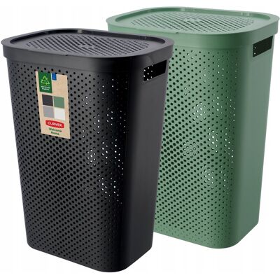 KADAX Curver Kosze Pojemniki Na Pranie Bieliznę 2x60L KADAX Curver Kosze Pojemniki Na Pranie Bieliznę 2x60L