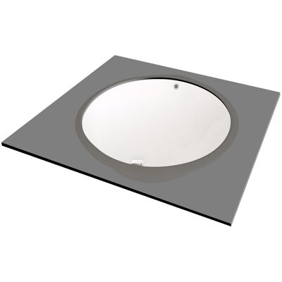 Inny producent Deante Alpinia umywalka 43x33 cm podblatowa owalna biała CGA6U5U Inny producent Deante Alpinia umywalka 43x33 cm podblatowa owalna biała CGA6U5U