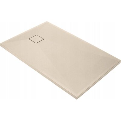 DEANTE Brodzik granitowy prostokątny 120x90x3,6cm CORREO beżowy KQR_543B DEANTE Brodzik granitowy prostokątny 120x90x3,6cm CORREO beżowy KQR_543B
