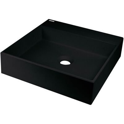 Inny producent Deante Correo Nero umywalka 40x40 cm nablatowa kwadratowa czarna CQRNU4S Inny producent Deante Correo Nero umywalka 40x40 cm nablatowa kwadratowa czarna CQRNU4S