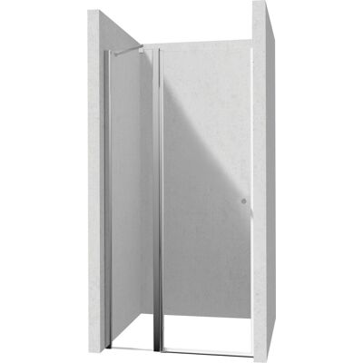 Inny producent Deante Kerria Plus drzwi prysznicowe 120 cm chrom/szkło przezroczyste KTSU045P Inny producent Deante Kerria Plus drzwi prysznicowe 120 cm chrom/szkło przezroczyste KTSU045P