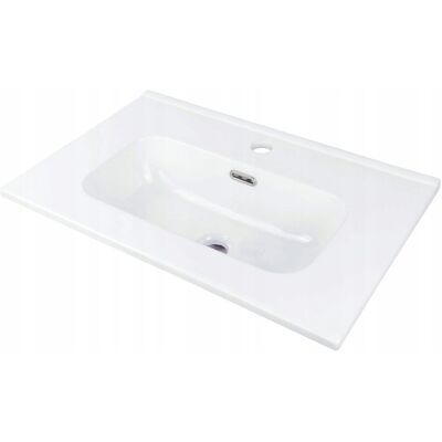 Deante Umywalka ceramiczna 60 cm Tubo biały CTU_6U6M Deante Umywalka ceramiczna 60 cm Tubo biały CTU_6U6M