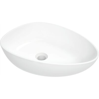 Deante Umywalka ceramiczna nablatowa Alpinia biały CGA_6U5S Deante Umywalka ceramiczna nablatowa Alpinia biały CGA_6U5S