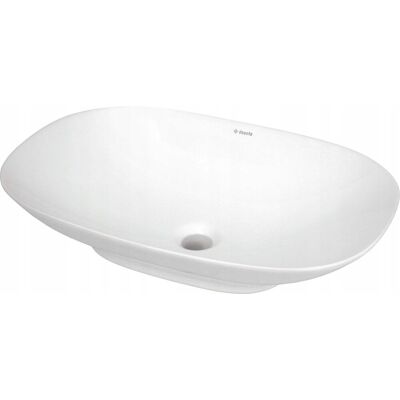 Deante Umywalka ceramiczna nablatowa Arnika biały CGN_6U6S Deante Umywalka ceramiczna nablatowa Arnika biały CGN_6U6S