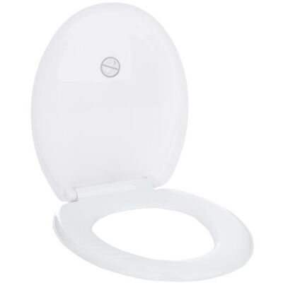 Formic Biały Duroplast Deska sedesowa - Easy Clean, Regulowana, Standard Formic Biały Duroplast Deska sedesowa - Easy Clean, Regulowana, Standard