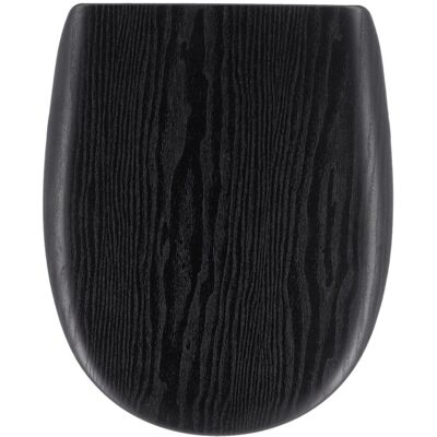 Tendance - Wood Mold 18in - Czarny wygląd drewna - Sedes toaletowy Tendance - Wood Mold 18in - Czarny wygląd drewna - Sedes toaletowy