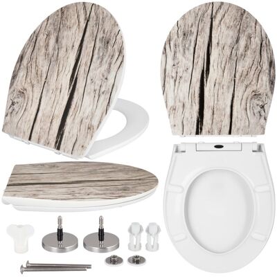 AWD Interior Deska Sedesowa Wolnoopadająca Uniwersalna WC Wypinana Drewno Duroplast AWD AWD Interior Deska Sedesowa Wolnoopadająca Uniwersalna WC Wypinana Drewno Duroplast AWD
