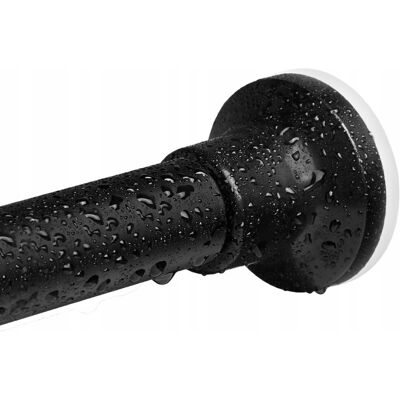 Inny producent Drążek prysznicowy rozporowy Widyana 74-231 x 25 mm czarny Inny producent Drążek prysznicowy rozporowy Widyana 74-231 x 25 mm czarny