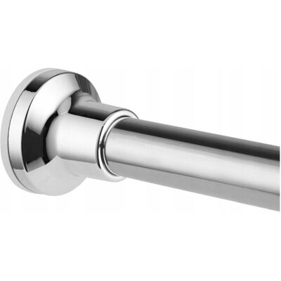Inny producent Drążek Teleskopowy Pod Prysznic Regulowany Ze Stali Nierdzewnej 70-255cm Inny producent Drążek Teleskopowy Pod Prysznic Regulowany Ze Stali Nierdzewnej 70-255cm