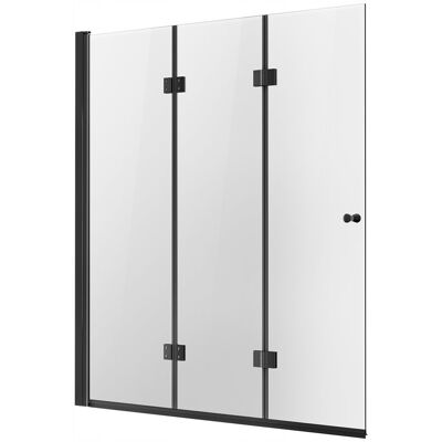 DRZWI PRYSZNICOWE VEVOR DO WANNY SKŁADANE 1295X1422 MM CZARNE PREMIUM DRZWI PRYSZNICOWE VEVOR DO WANNY SKŁADANE 1295X1422 MM CZARNE PREMIUM