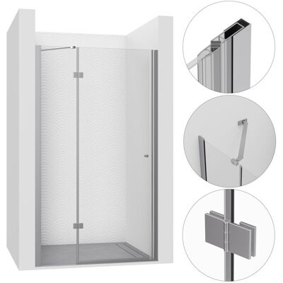 SEVANTE DRZWI PRYSZNICOWE WNĘKOWE UCHYLNE 70CM CHROM WALK-IN ŚCIANKA KABINA SEVANTE DRZWI PRYSZNICOWE WNĘKOWE UCHYLNE 70CM CHROM WALK-IN ŚCIANKA KABINA