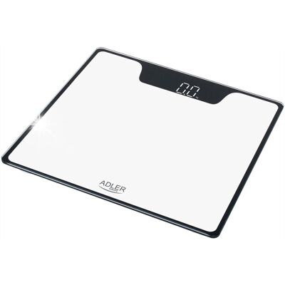 Adler Elektroniczna Waga Łazienkowa Szklana Led 180kg Adler Elektroniczna Waga Łazienkowa Szklana Led 180kg