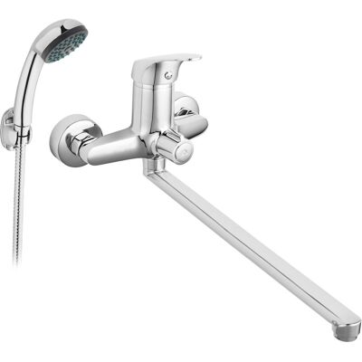 FERRO ONE BATERIA WANNOWA 350MM Z ZEST. NATRYSK. U28 CHROM OBROTOWA WYLEWKA FERRO ONE BATERIA WANNOWA 350MM Z ZEST. NATRYSK. U28 CHROM OBROTOWA WYLEWKA